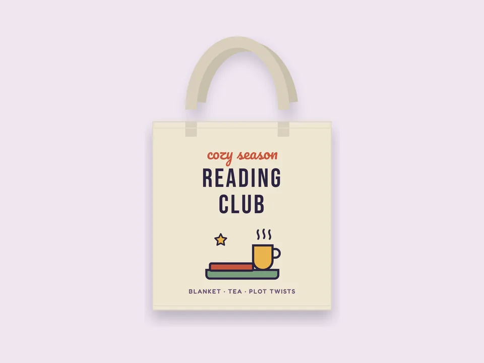 Cozy Season Reading Club Tote bag